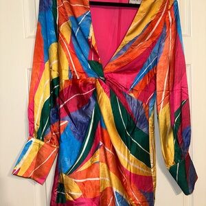 Runaway the Label Mini Multicolor Dress